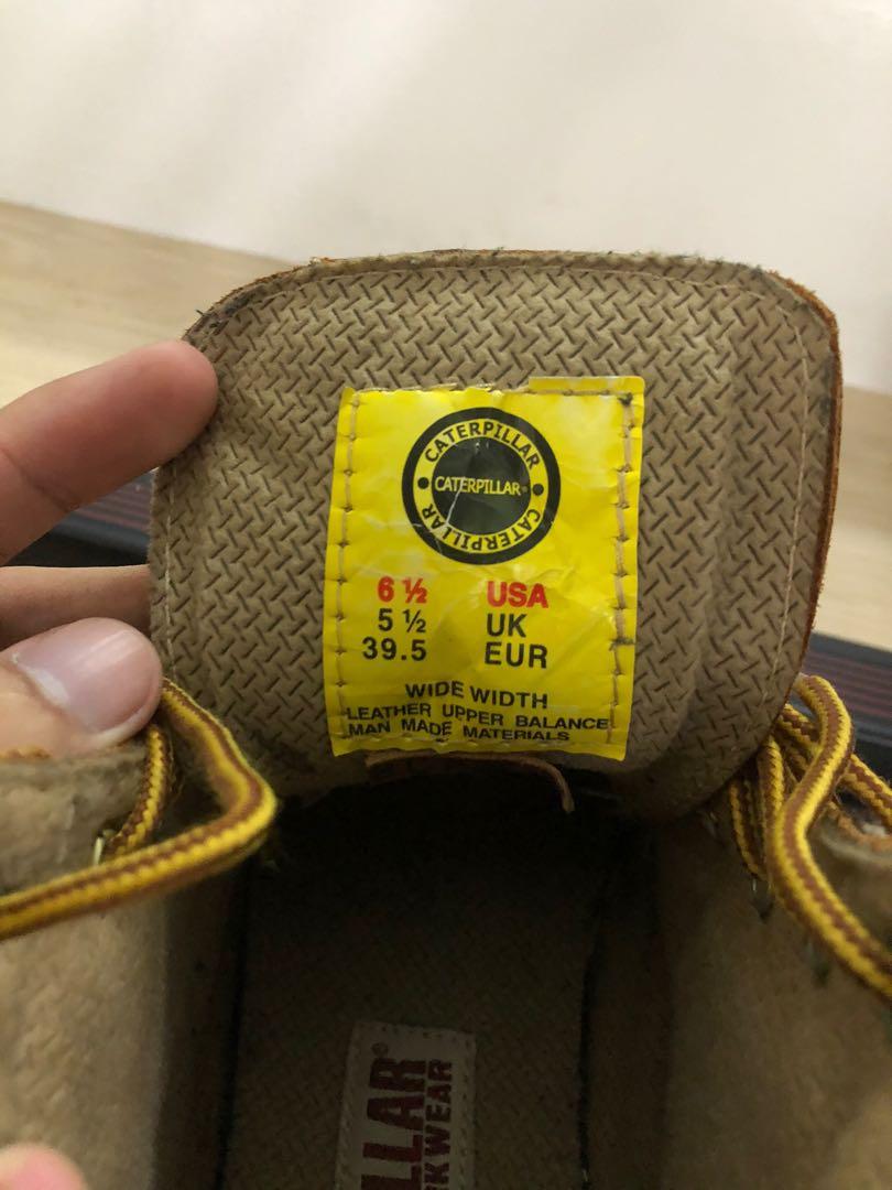 Caterpillar Shoes Champagne Boots (Category: Boots) located in Taguig. Submitted by sixhrnndz (Listing ID 1178144539, Image 3). Description: Caterpillar Shoes Champagne 2 issues ⚠️⚠️ 850 + Shipping Fee Payment: BDO -GCash .