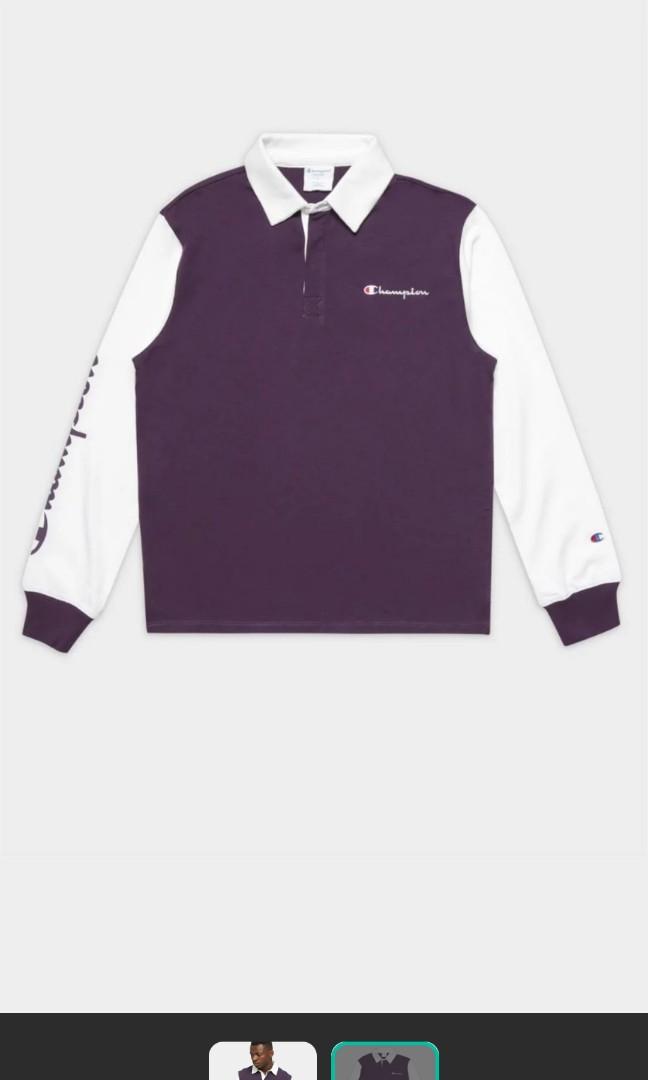Champion long sleeve polo 2025