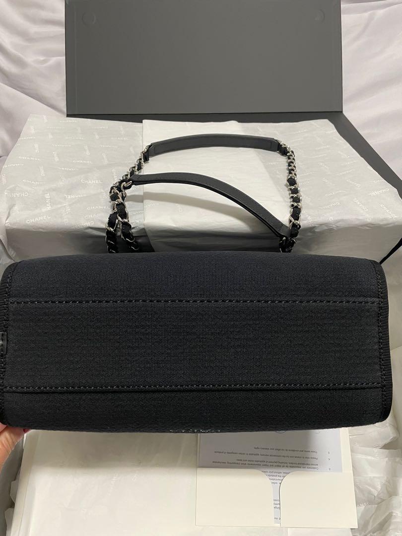 Chanel Deauville Bowling Bag, Luxury, Bags & Wallets on Carousell