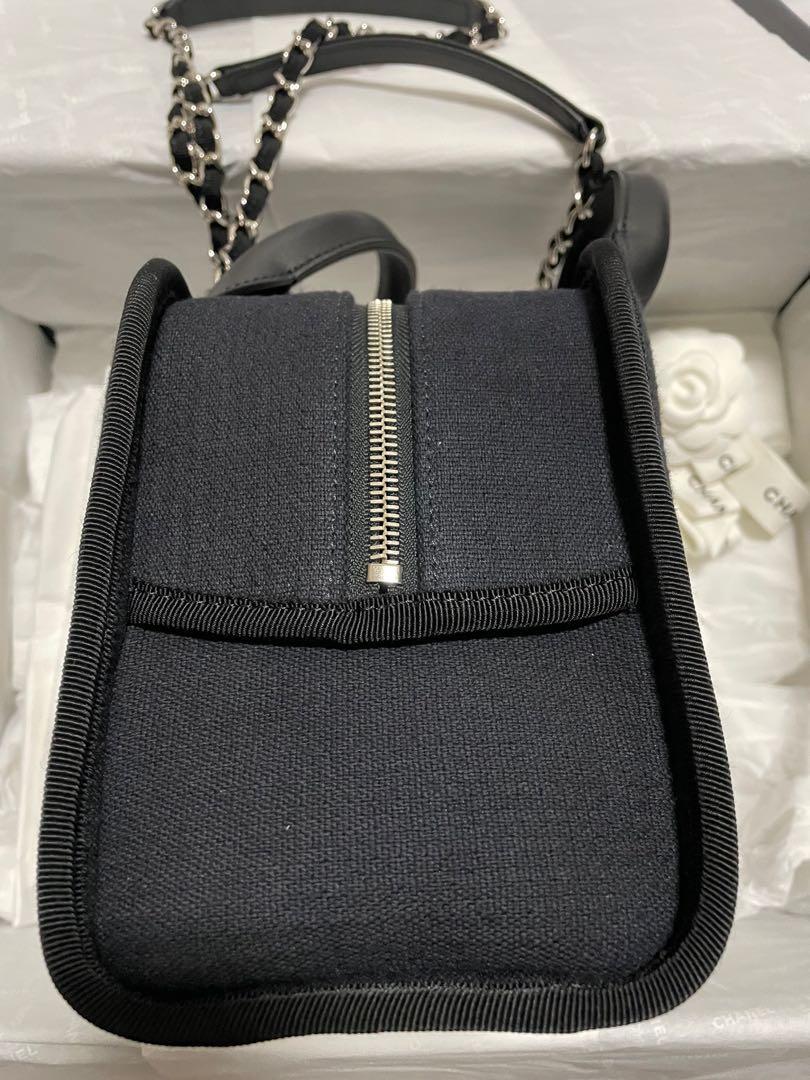 Chanel Deauville Bowling Bag, Luxury, Bags & Wallets on Carousell