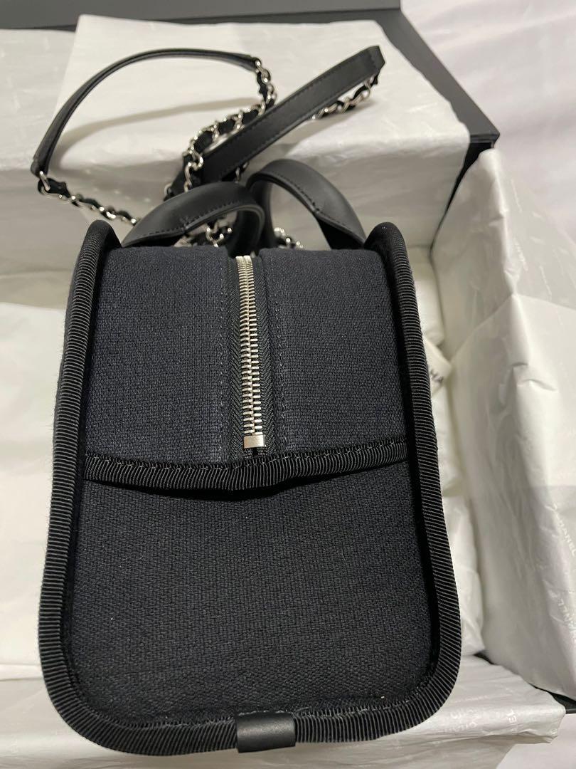 Chanel Deauville Bowling Bag, Luxury, Bags & Wallets on Carousell