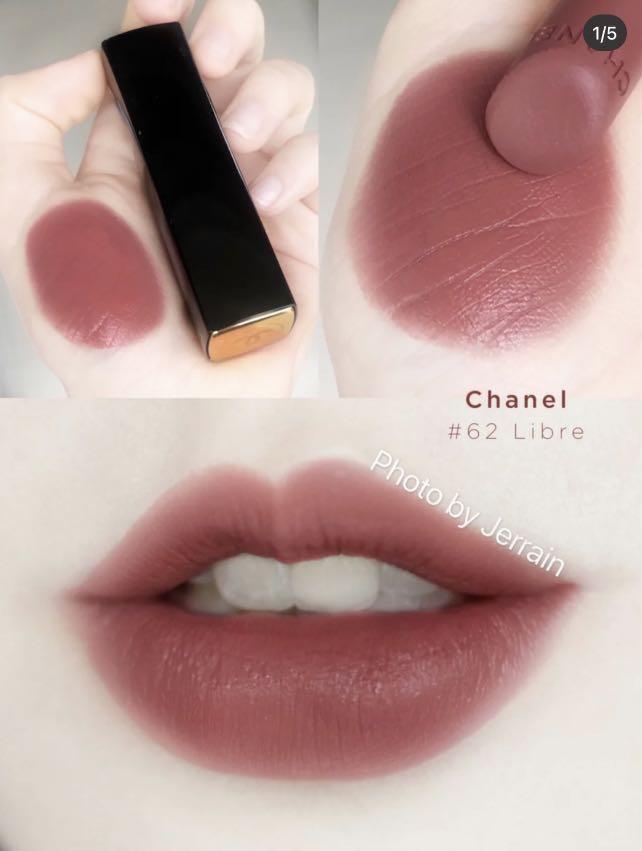 Chanel Rouge Allure Velvet Luminous Matte Lipstick #62 Libre 0.12