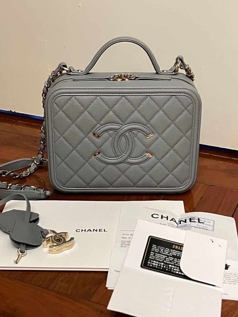 Chanel vanity case deals 21cm