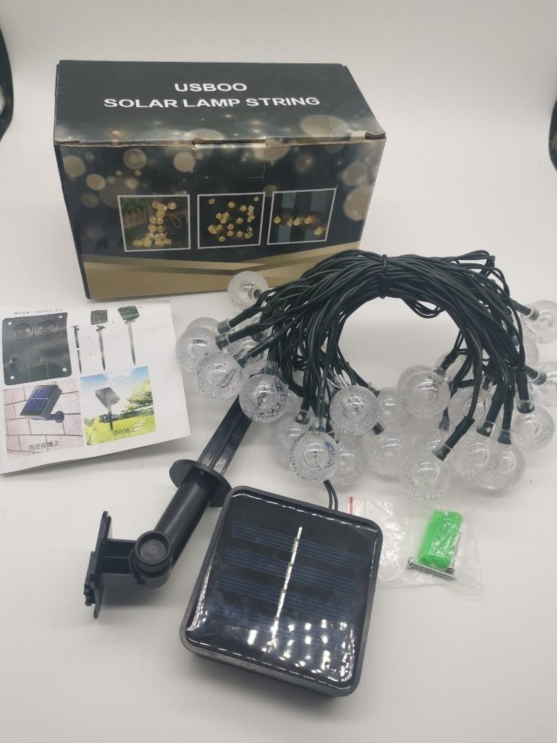 Usboo solar store string lights