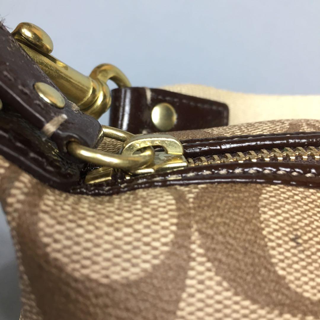 COACH PVC MINI SIGNATURE BAG, Luxury, Bags & Wallets on Carousell