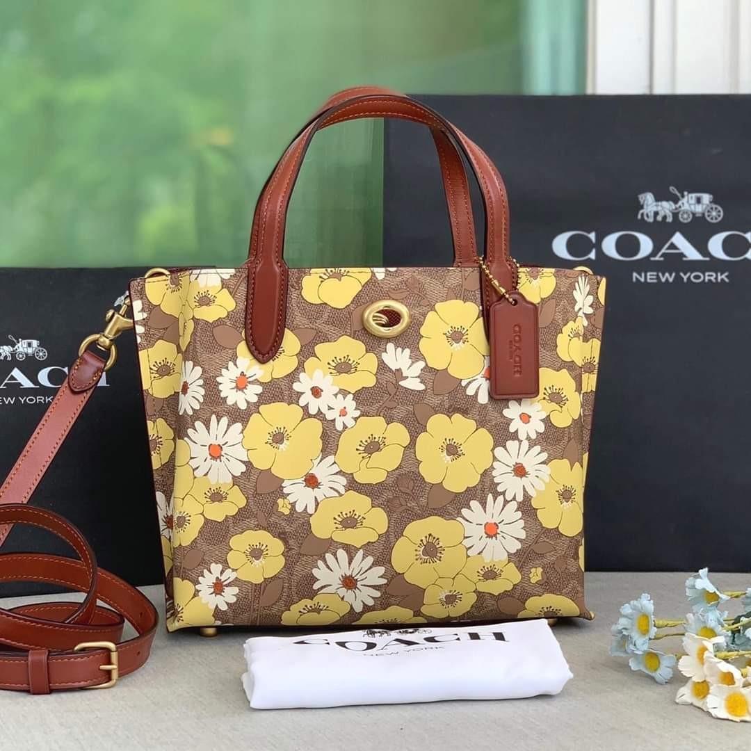 COACH Leather Willow Tote 24 - Macy's