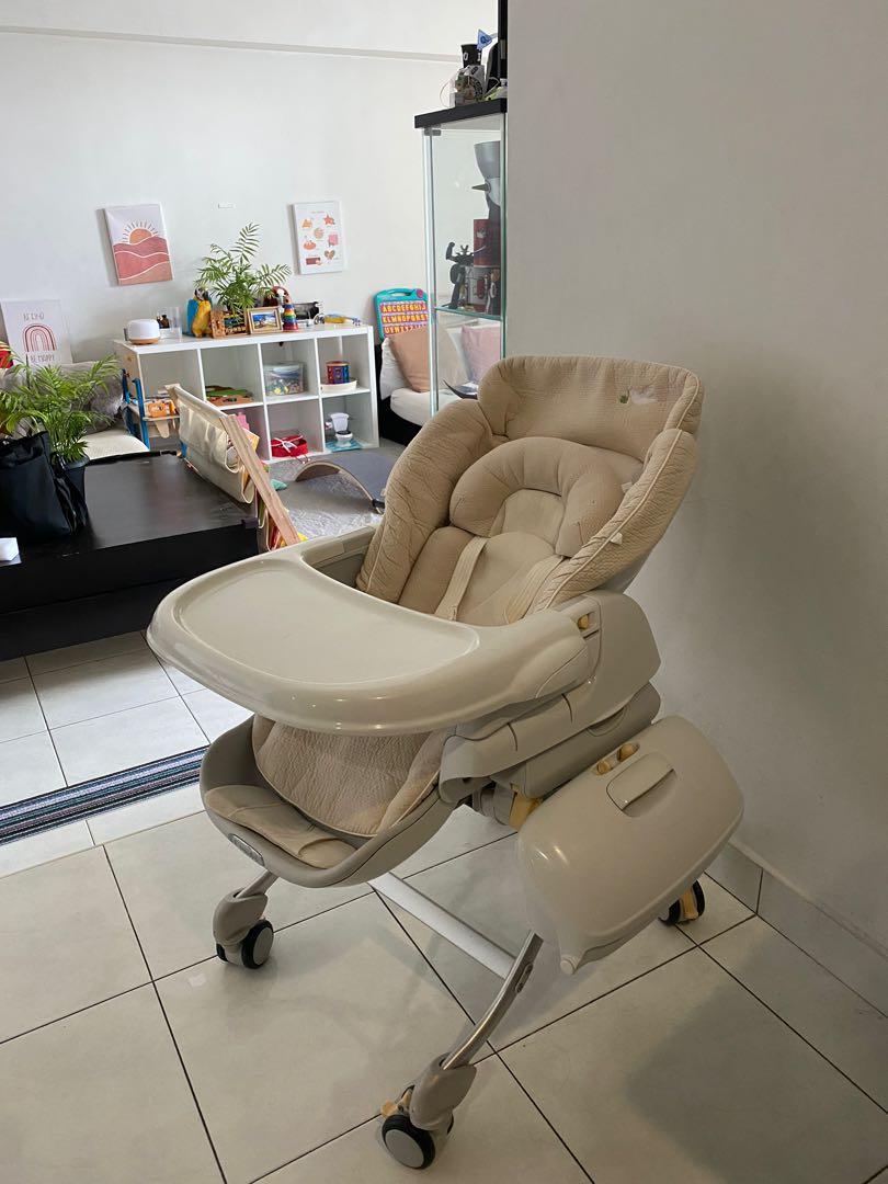 Combi swing high chair discount