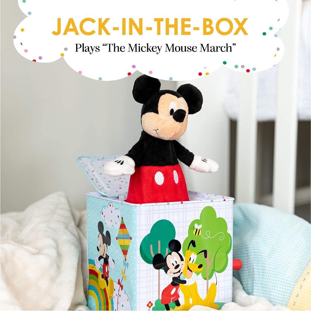 Disney Baby Mickey Mouse JackinTheBox Musical Toy for Babies