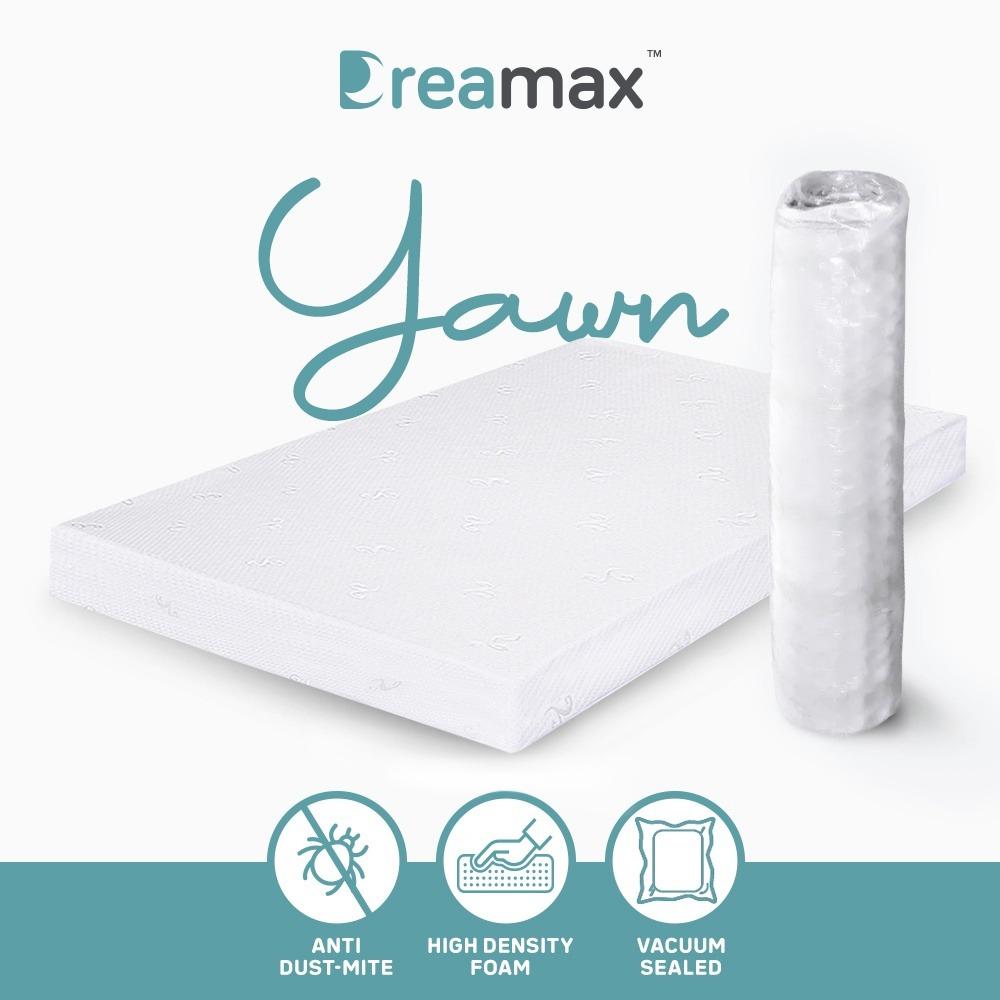 DREAMAX YAWN High Density Foam Mattress 10 / 15 / 20cm / Bed / Vacuum