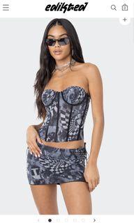 Edikted mini mesh skirt