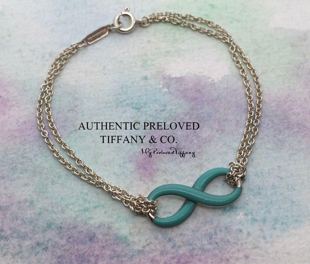 Tiffany blue infinity bracelet top