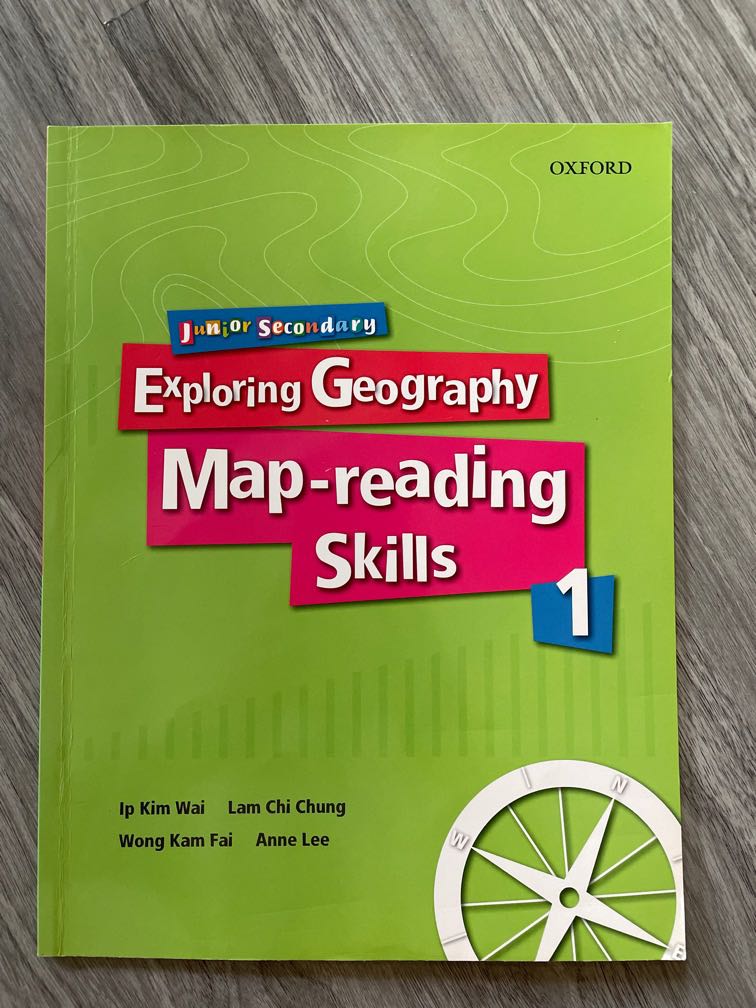 Exploring geography map reading skill 1, 興趣及遊戲, 書本 & 文具, 教科書 Carousell