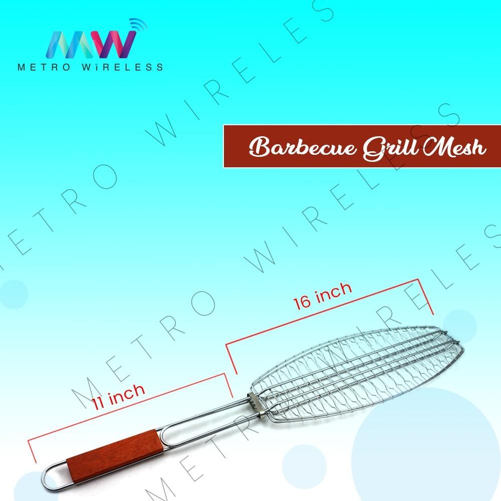 Fish Grill Long Non Stick Grilling Mat Mesh Bbq Meat Fish Sheet Net ...