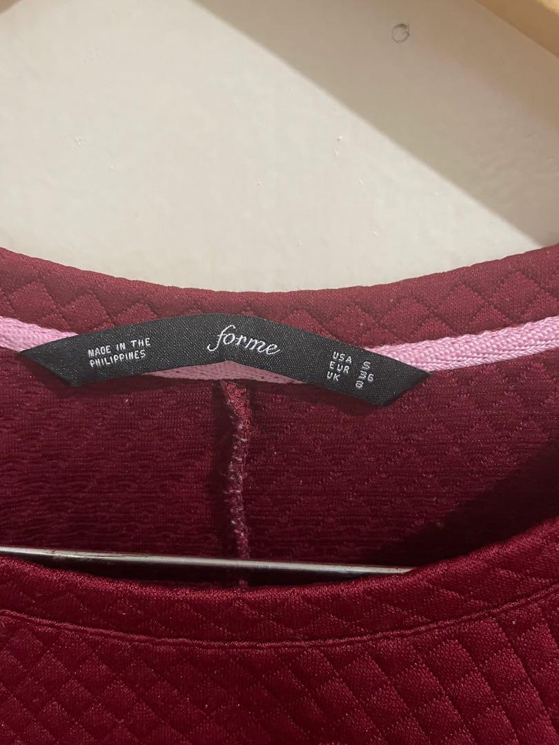 For Me Red Shirt, Women's Fashion, Tops, Shirts on Carousell