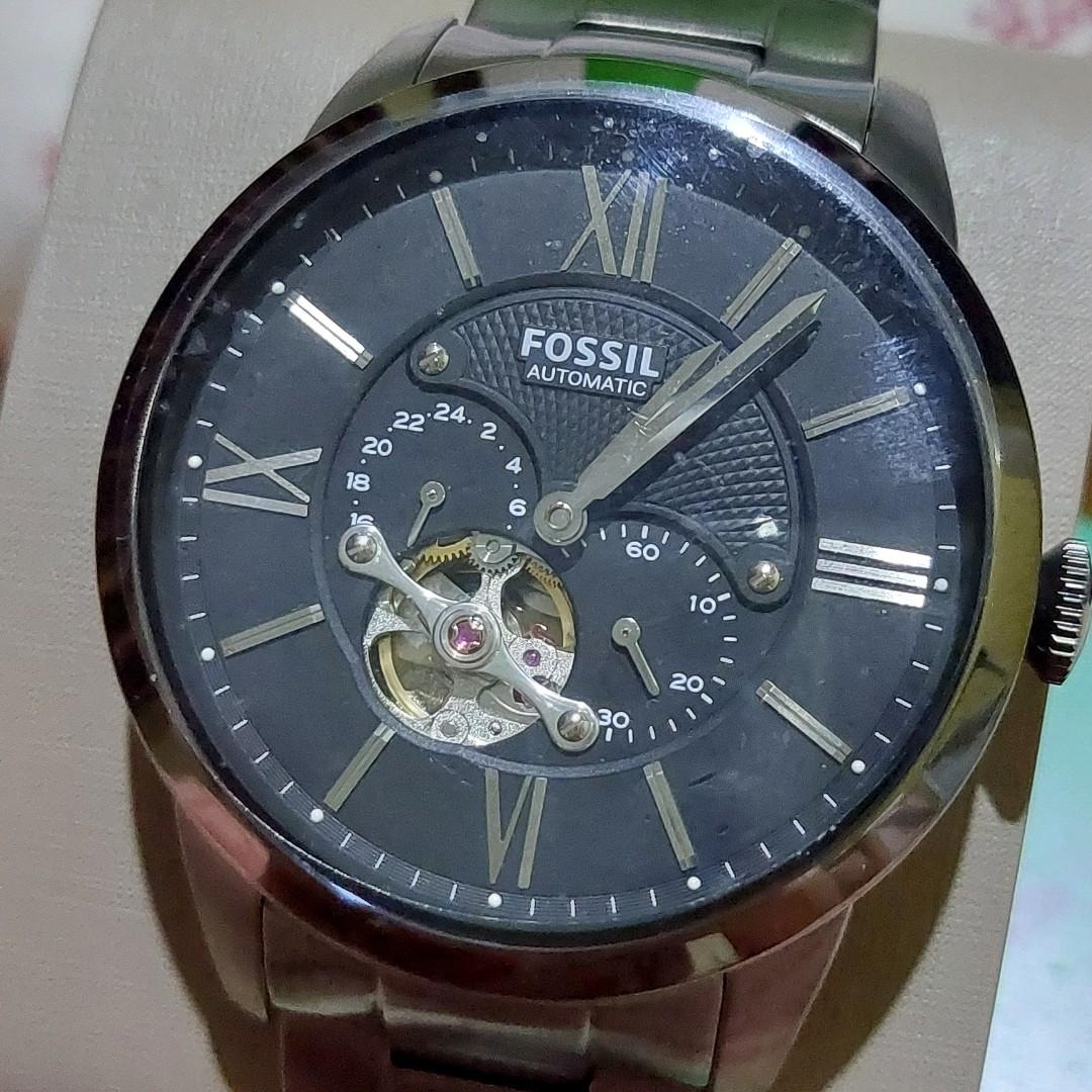 Fossil Townsman ME3172 Black Fesyen Pria Jam Tangan di Carousell