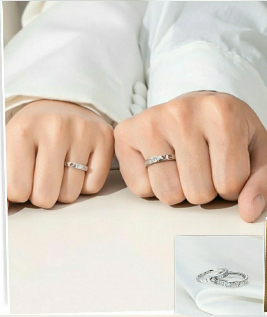 Swarovski discount couple rings