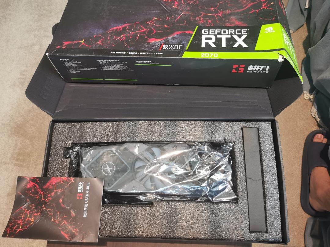 GAINWARD GeForce RTX 2070 OC 8GB turbo 3