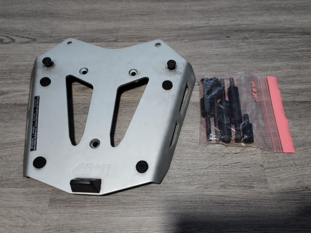 Givi M8 Platten-Kit M8B Komplett Alu Schwarz Für Monokey Topcase / Max
