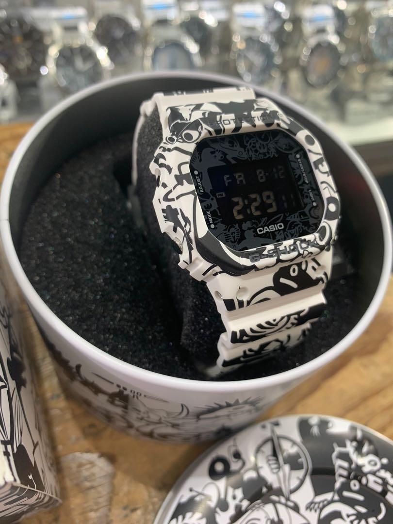 日本版G-SHOCK DW-5600GU-7JR, 男裝, 手錶及配件, 手錶- Carousell