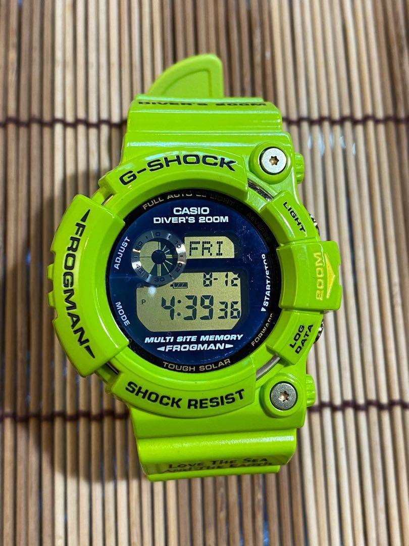 CASIO g-shock FROGMAN gw-200k イルクジ 腕時計 日本 - 時計