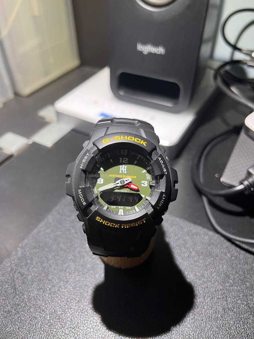 G-Shock x Hysteric Glamour, 名牌, 手錶- Carousell