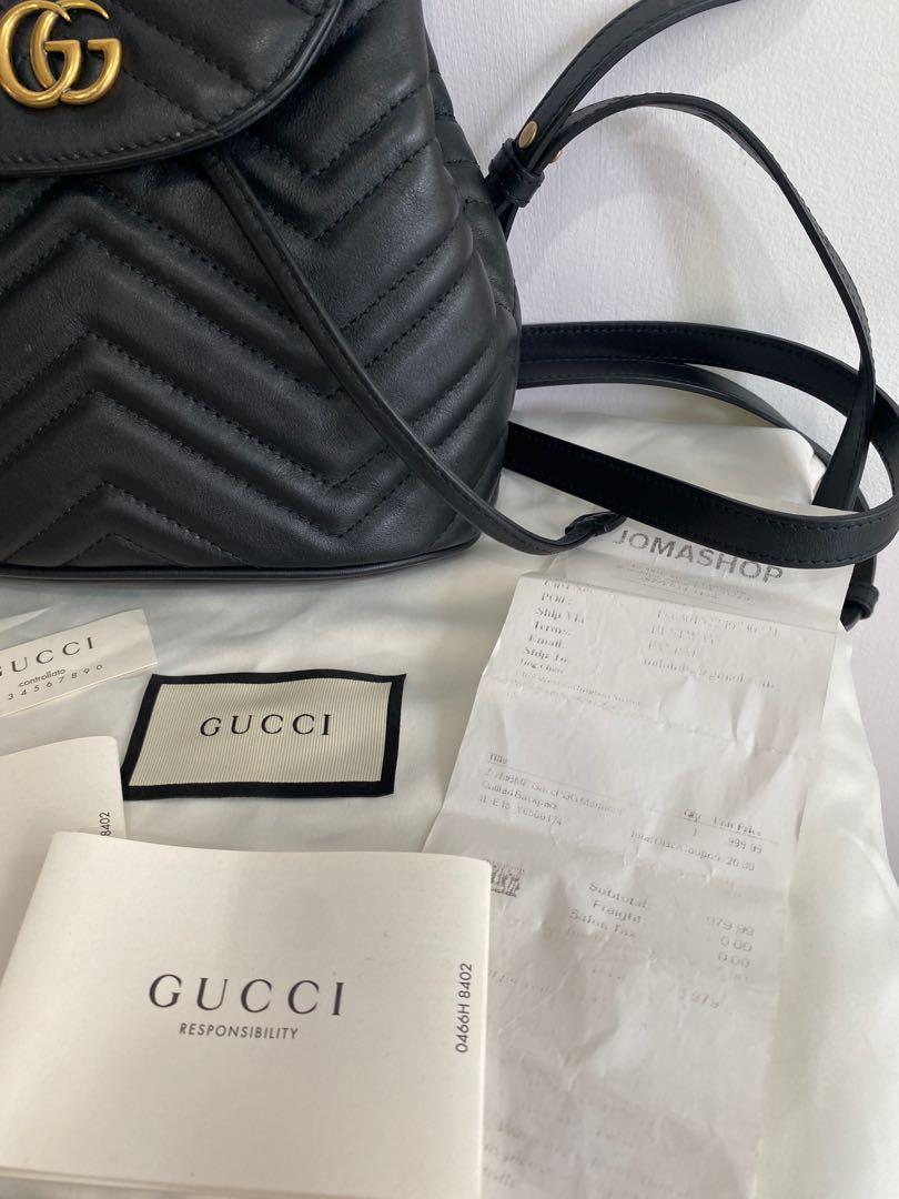 Gucci 528129 GG Marmont backpack W