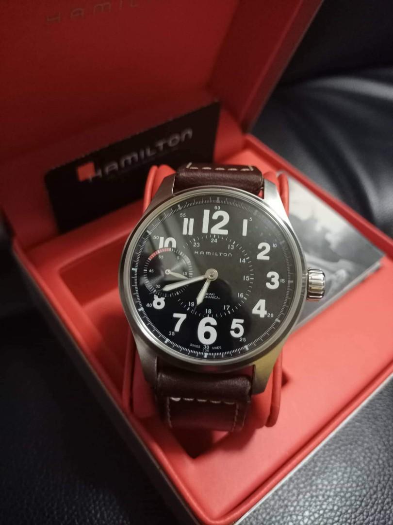 hamilton khaki manual wind