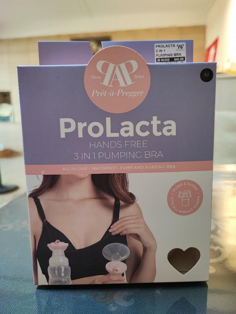 Pret a Pregger ProLacta Hands Free 3 in 1 Pumping Bra / Maternity bra / Spectra  Pumping Bra /