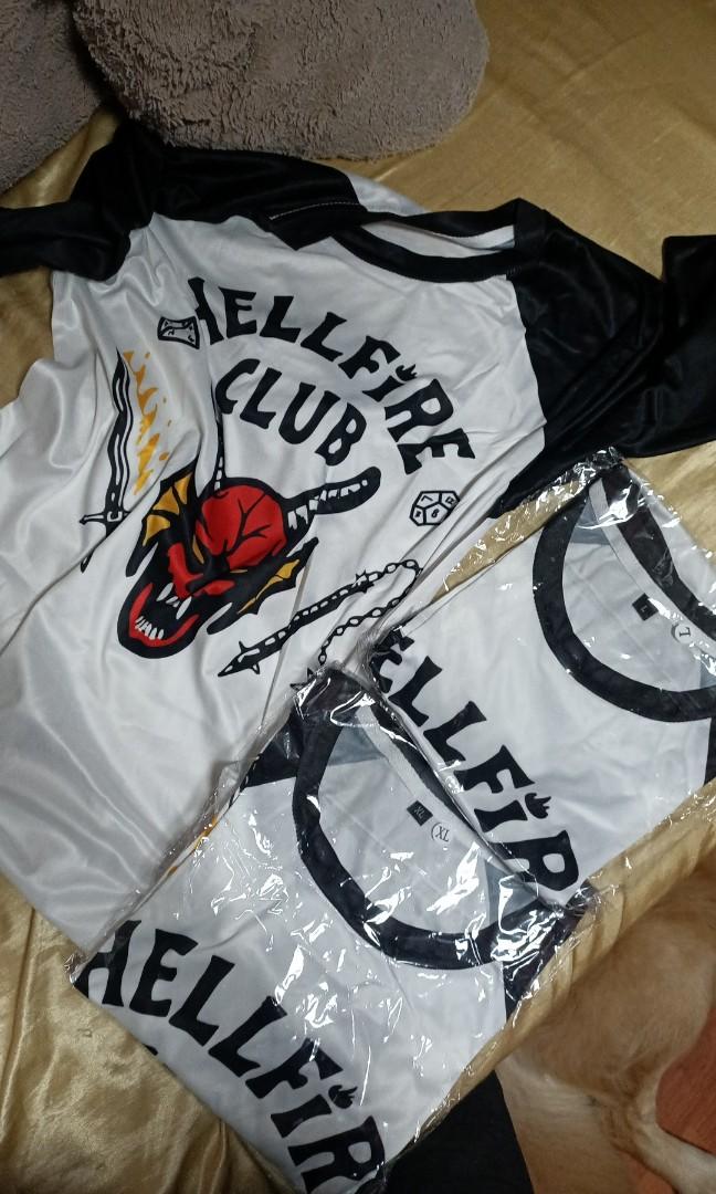 HELLFIRE CLUB TSHIRT, Women's Fashion, Tops, Longsleeves on Carousell