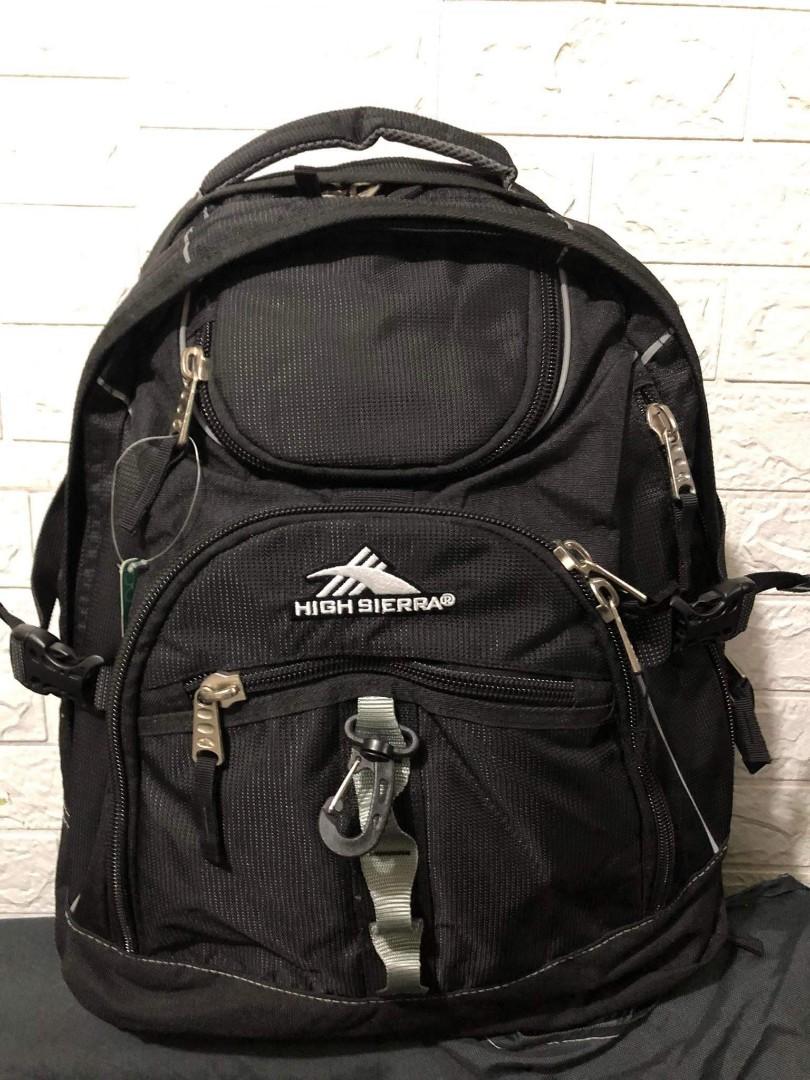 High sierra backpack hot sale with rain cover