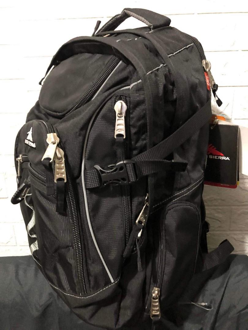 High sierra backpack with shop rain cover