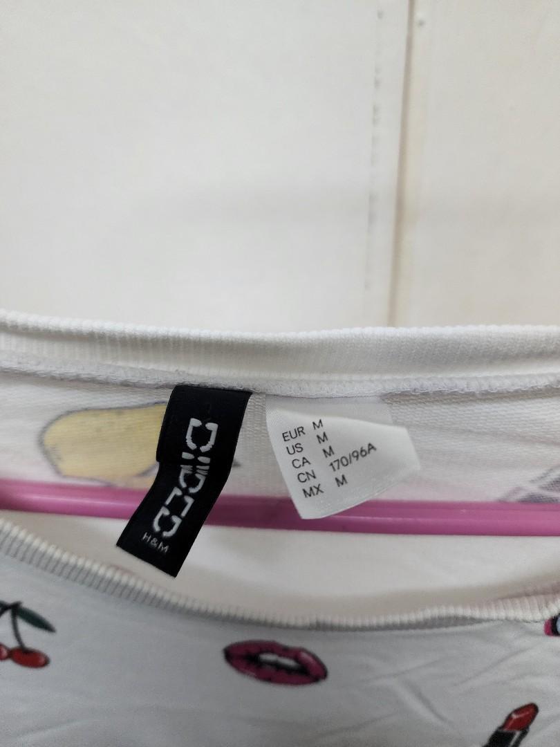 H&M white longsleeve (Category: Longsleeves) located in Manila. Submitted by Ro_stuff (Listing ID 1178105630, Image 2). Description: .