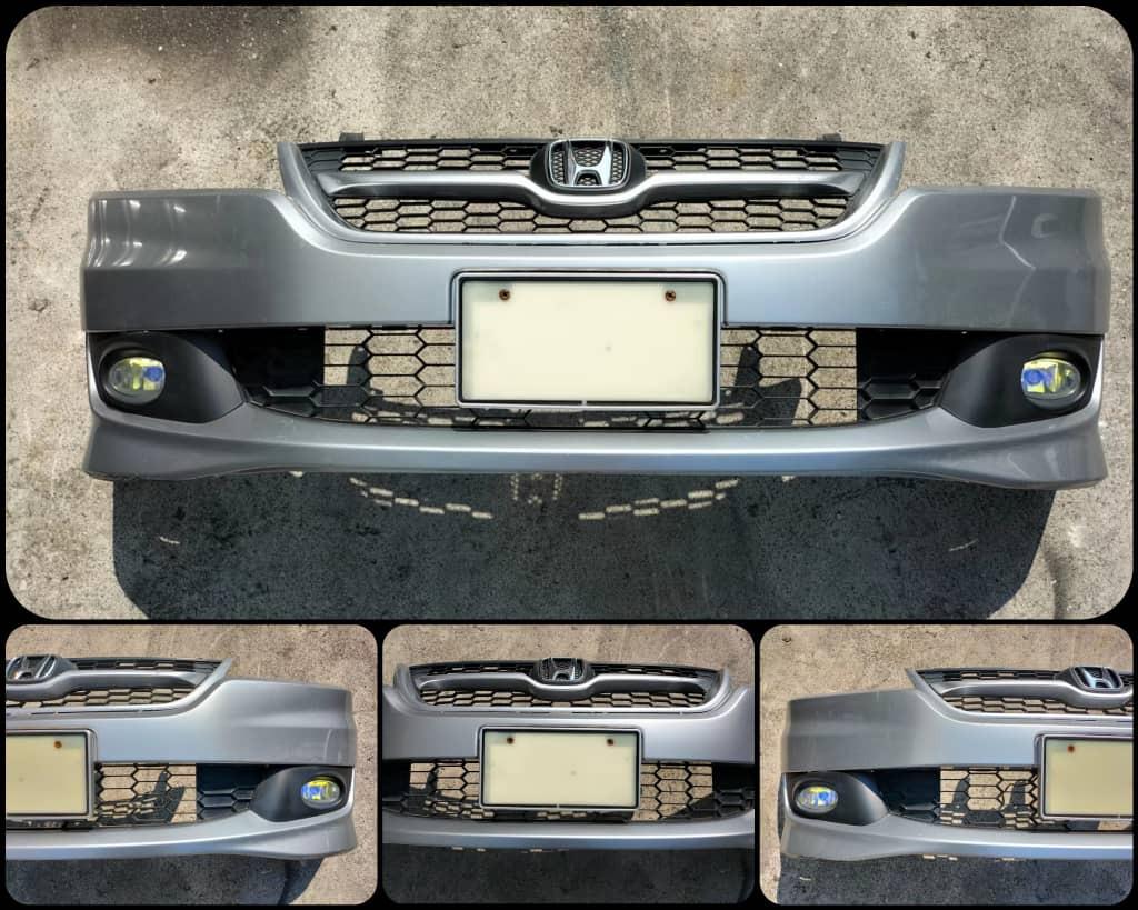 Honda Stream RN6 RN8 PFL Modulo Front Bumper With Fog Lamp & Grille ...