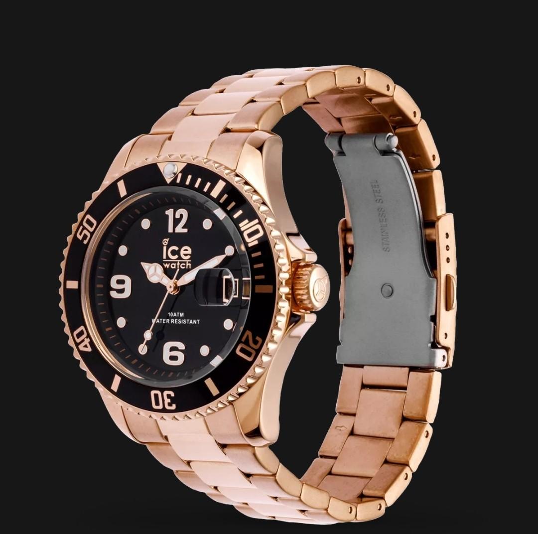 Ice watch rose gold black 2025
