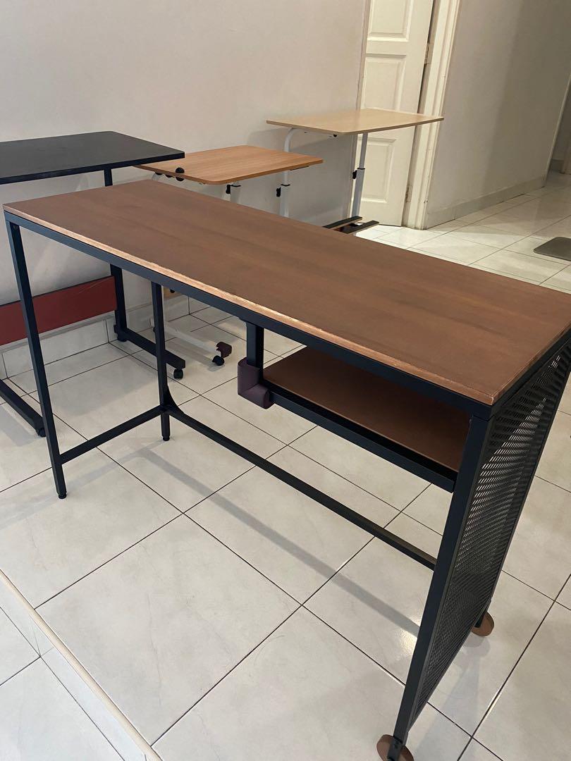 IKEA FJALLBO Computer Table Desk Solid Wood, Furniture & Home Living