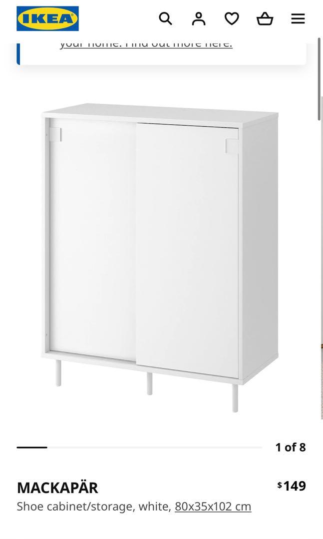 Ikea Mackapar Shoe x2, Furniture & Home Living, Furniture