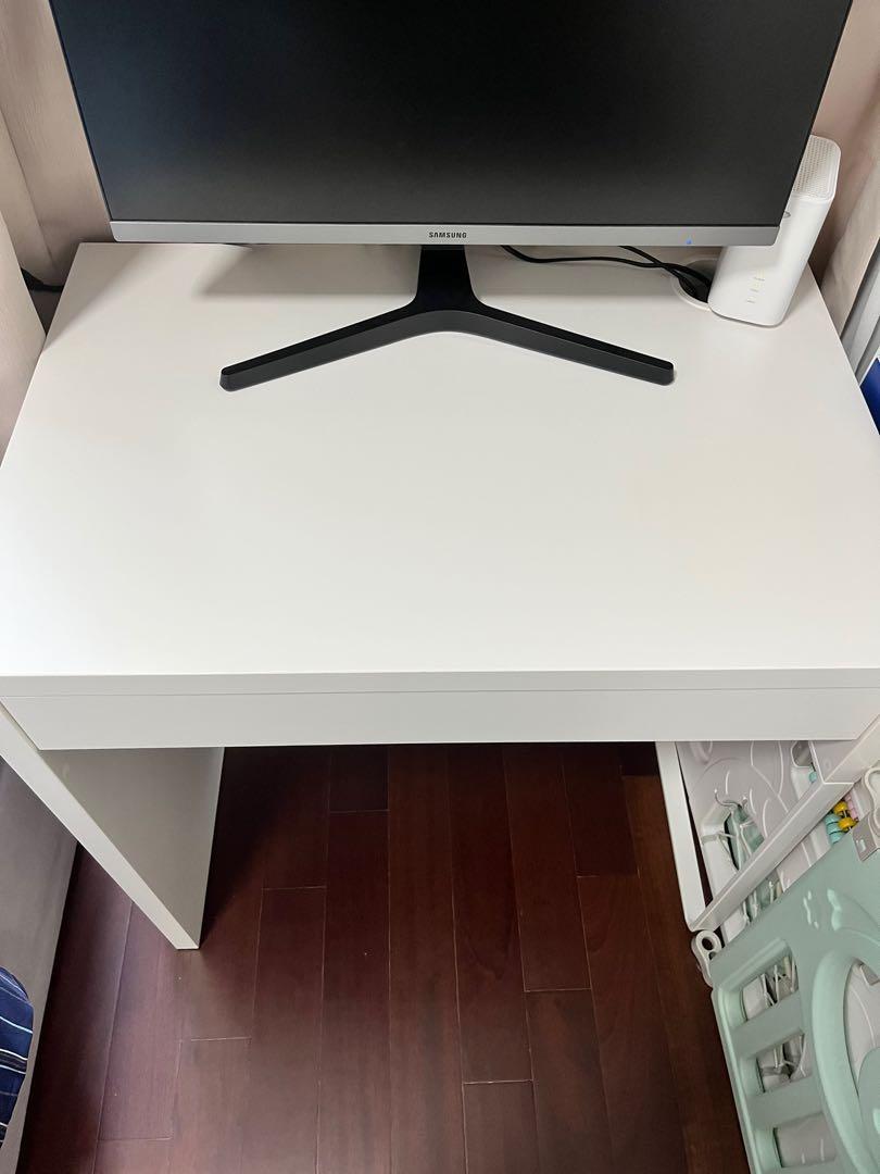 IKEA Micke computer desk, Furniture & Home Living, Furniture, Tables