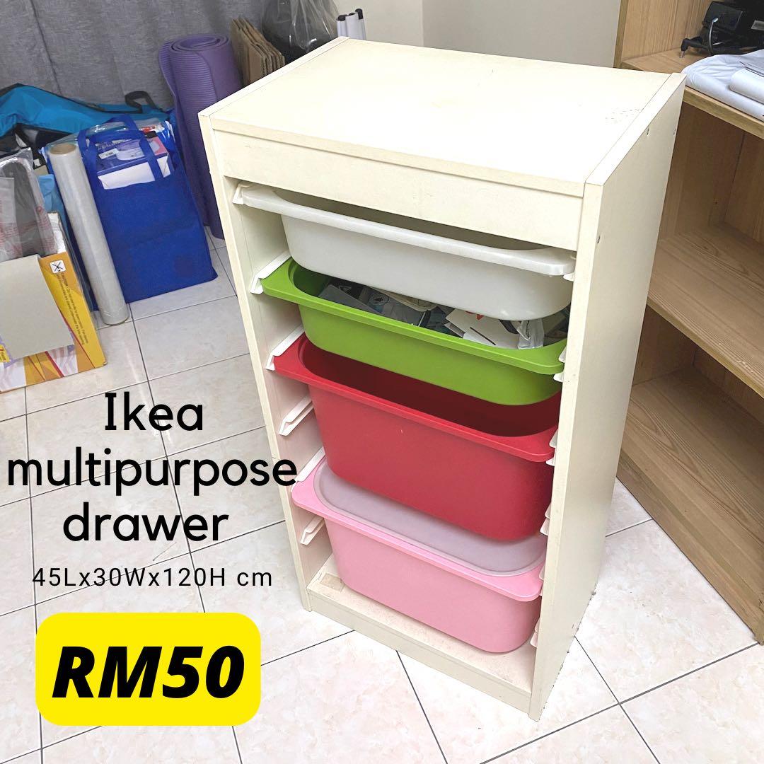 Ikea multipurpose drawer, Furniture & Home Living, Furniture, Shelves