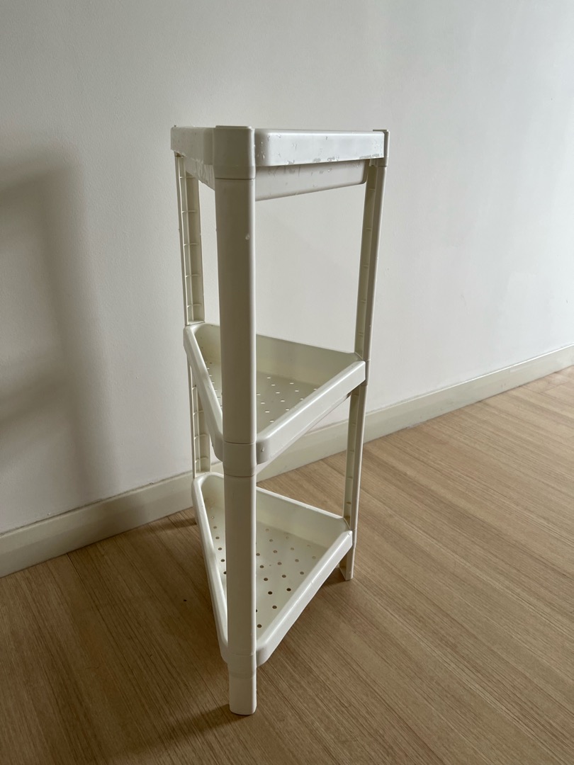 IKEA VESKEN shower corner shelf, Furniture & Home Living, Bathroom