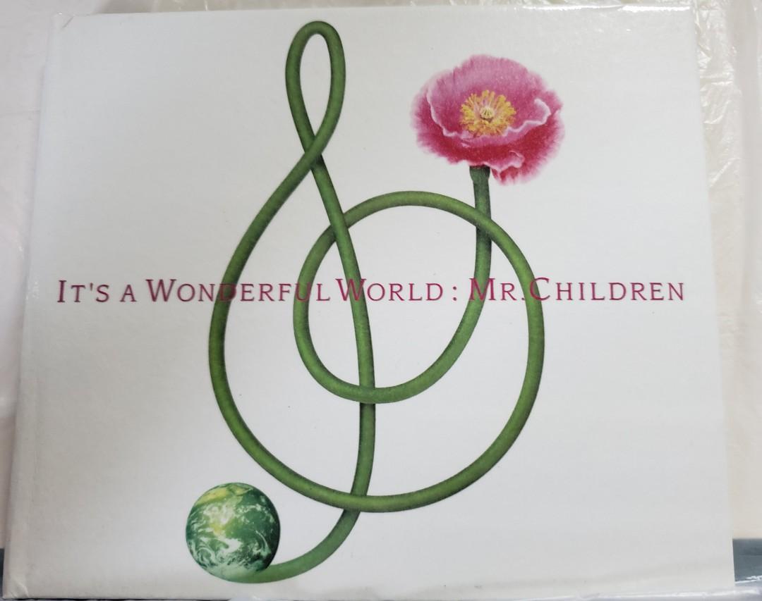 It S A Wonderful World Mr Children Cd 日本版 興趣及遊戲 音樂樂器 配件 音樂與媒體 Cd 及dvd Carousell