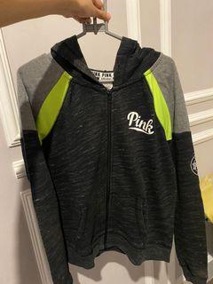 Jaket Victoria Secret abu abu