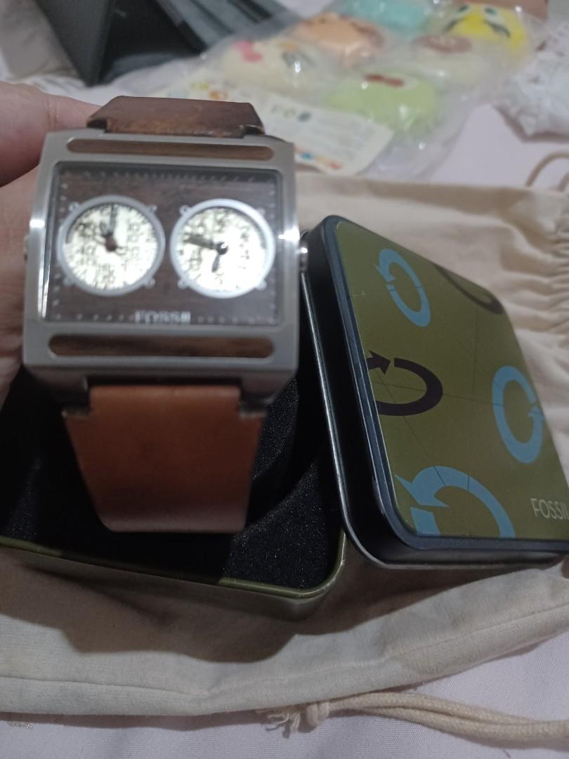 Jam fossil robot rare vintage, Fesyen Wanita, Jam Tangan di Carousell