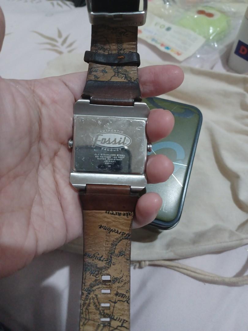Jam fossil robot rare vintage, Fesyen Wanita, Jam Tangan di Carousell