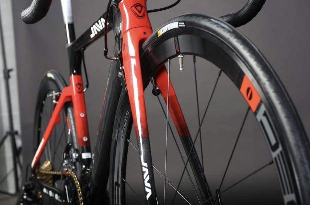 JAVA Suprema Aerodynamics Carbon Fibre Road Bike - Size 50, Sports ...