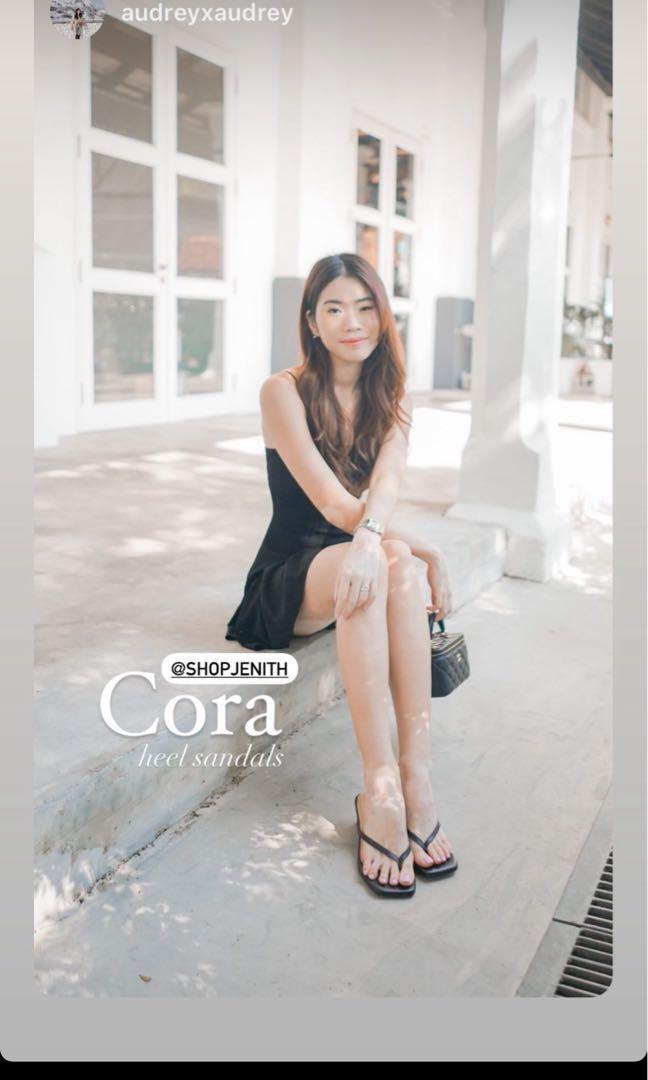 Jenith Cora Heel Sandals, Women's Fashion, Footwear, Heels on Carousell