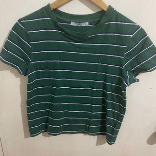 Just G green cropped top