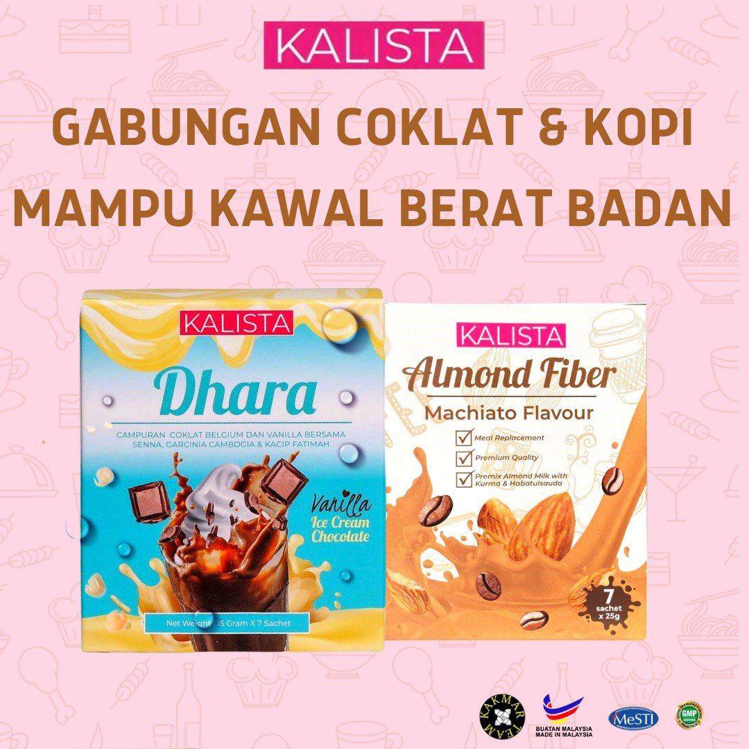 KALISTA Combo Almond Fiber & Dhara, Health & Nutrition, Health Supplements, Vitamins