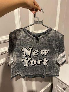 kaos Crop Top hnm