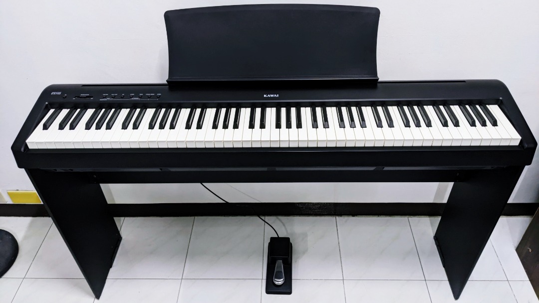 KAWAI ES110 88 keys Digital Piano with HML1 Stand, Sustain Pedal, Gig