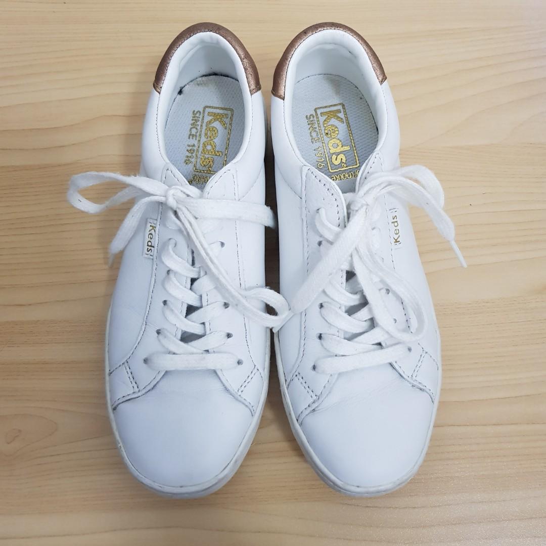 Keds ace v leather white shop